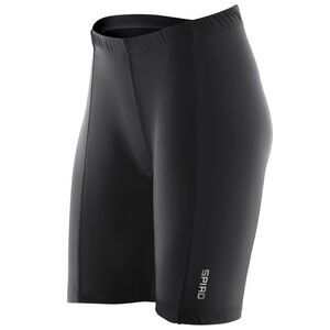Spiro Women's Padded Bikewear / Cycling Shorts / Black